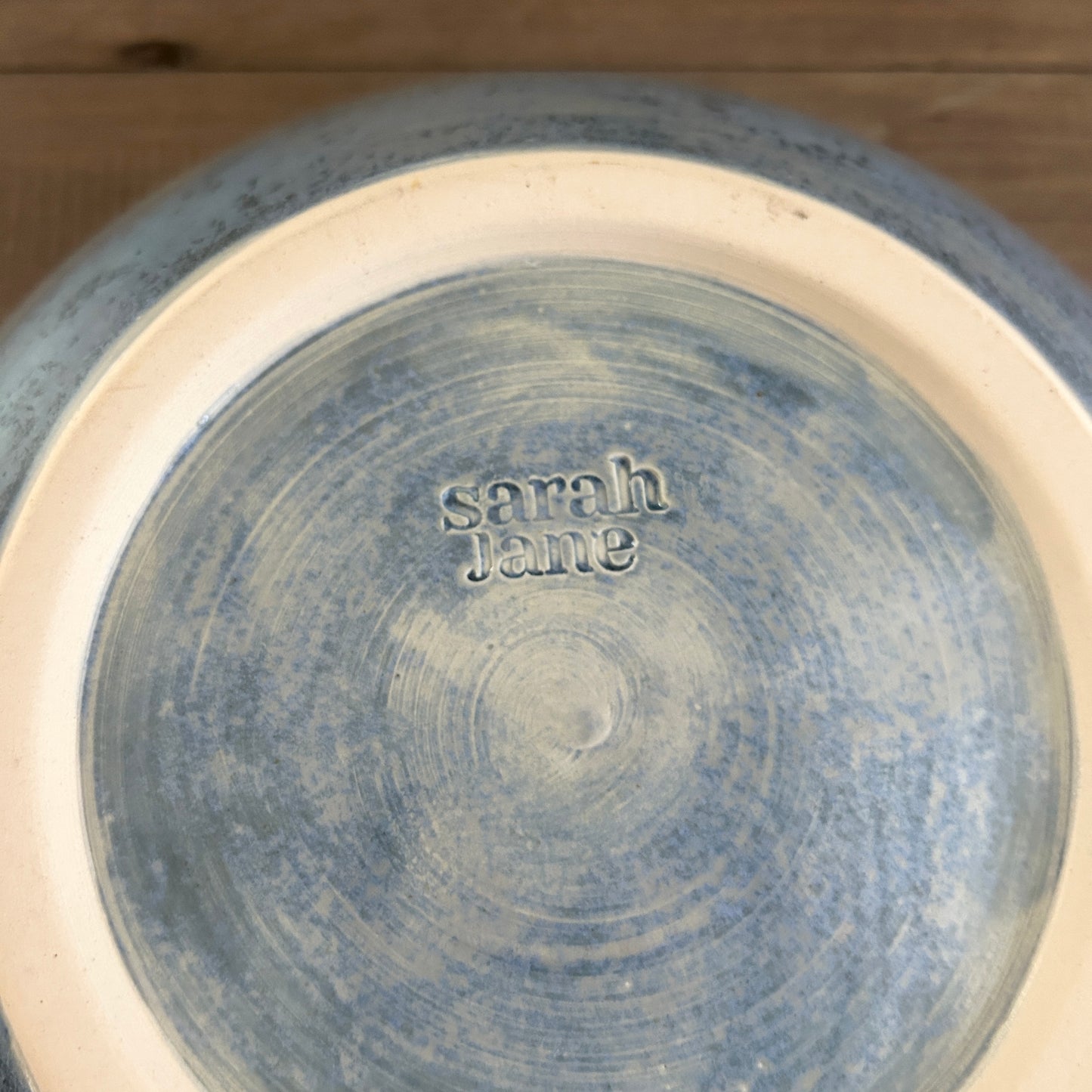 Large Serving Bowl | Denim Blue Crystal