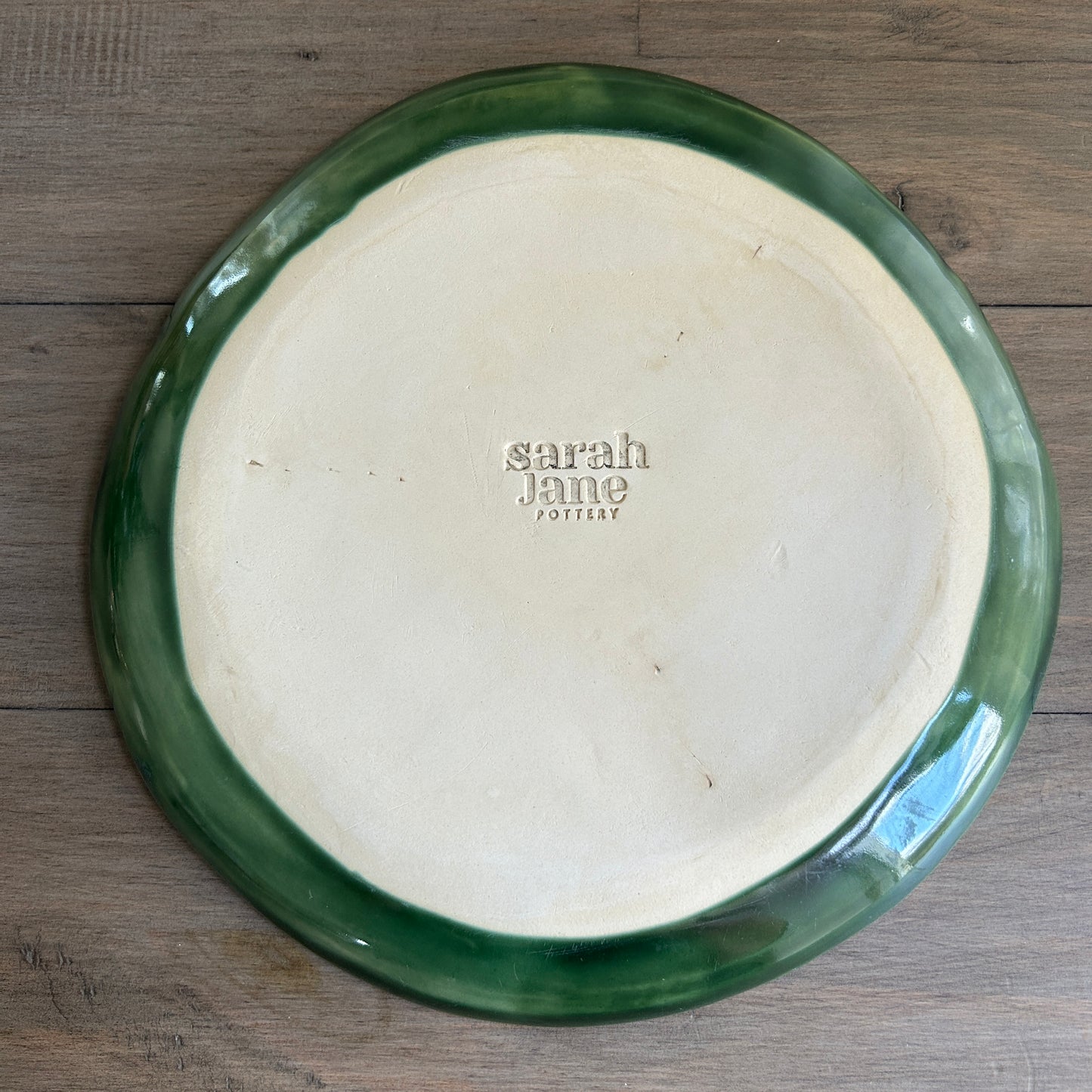 Medium Serving Plate - Holiday Green