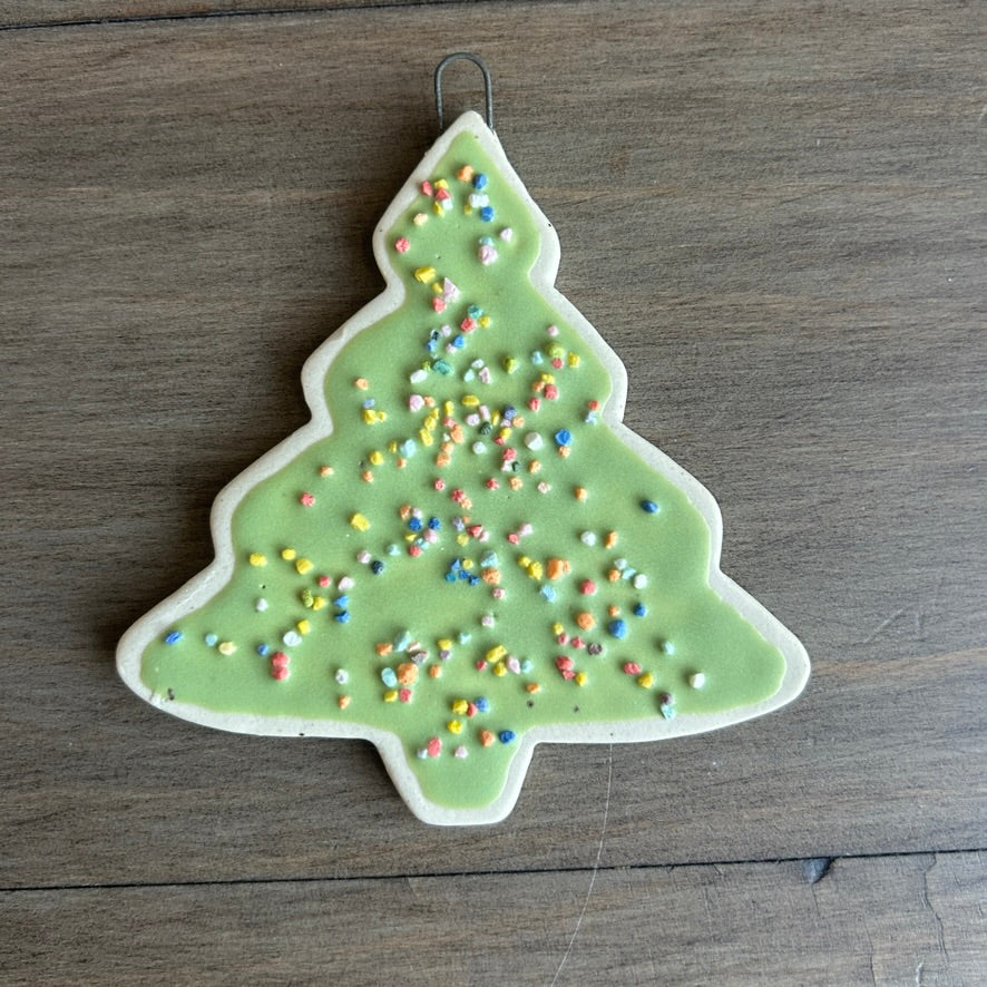 Holiday Cookie Ornaments - Christmas Tree