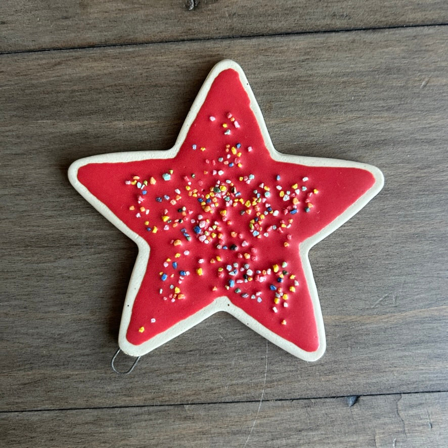 Holiday Cookie Ornaments - Stars