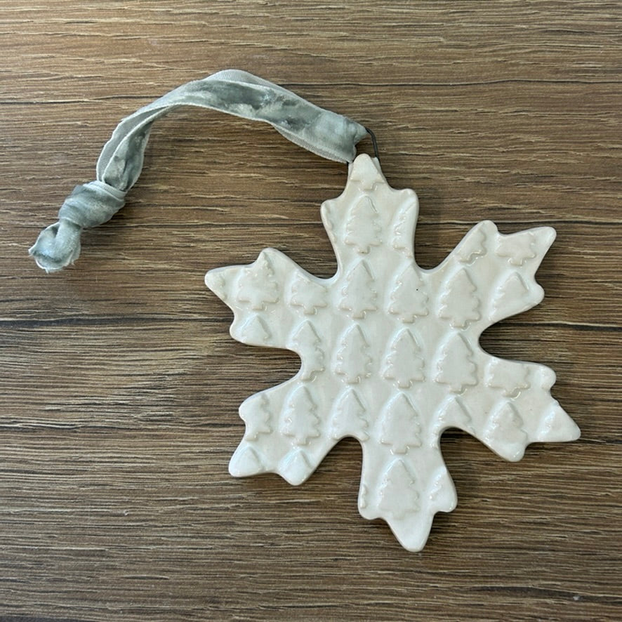 Embossed Holiday Ornaments
