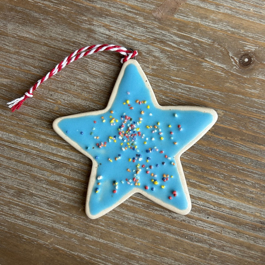 Holiday Cookie Ornaments - Stars