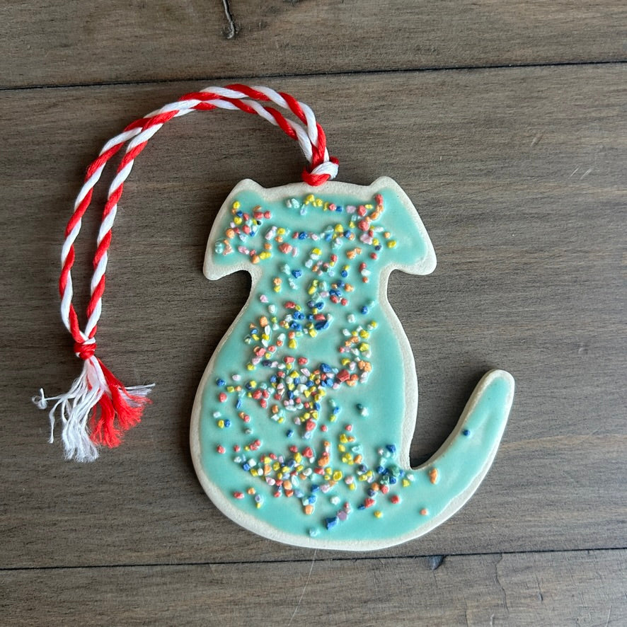 Holiday Cookie Ornaments - Dog