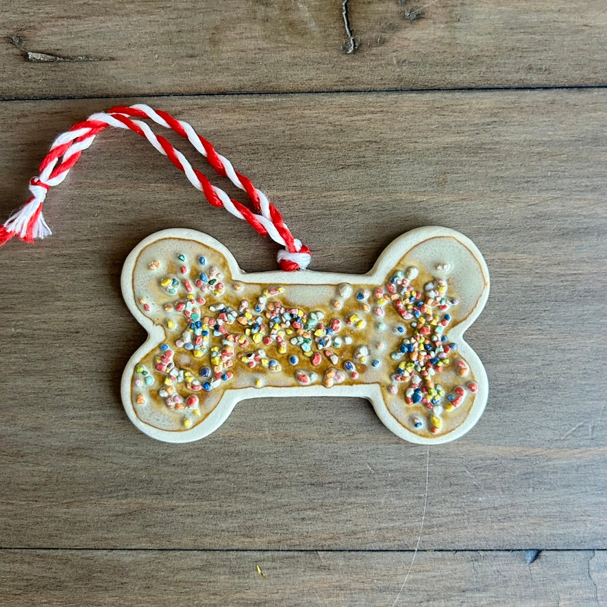 Holiday Cookie Ornaments - Dog