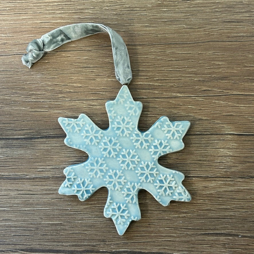 Embossed Holiday Ornaments