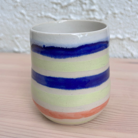 CeraVino Tumbler | Seaside Stripes