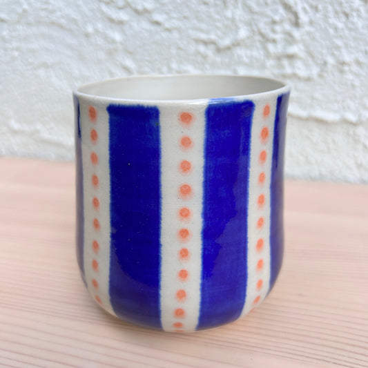 CeraVino Tumbler | Navy Stripes