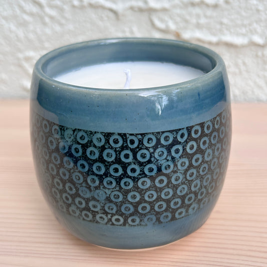 CeraVino Candle | Black + Blue