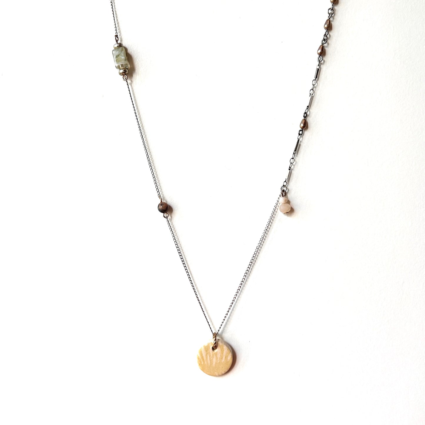 Ceramic Charm Necklace