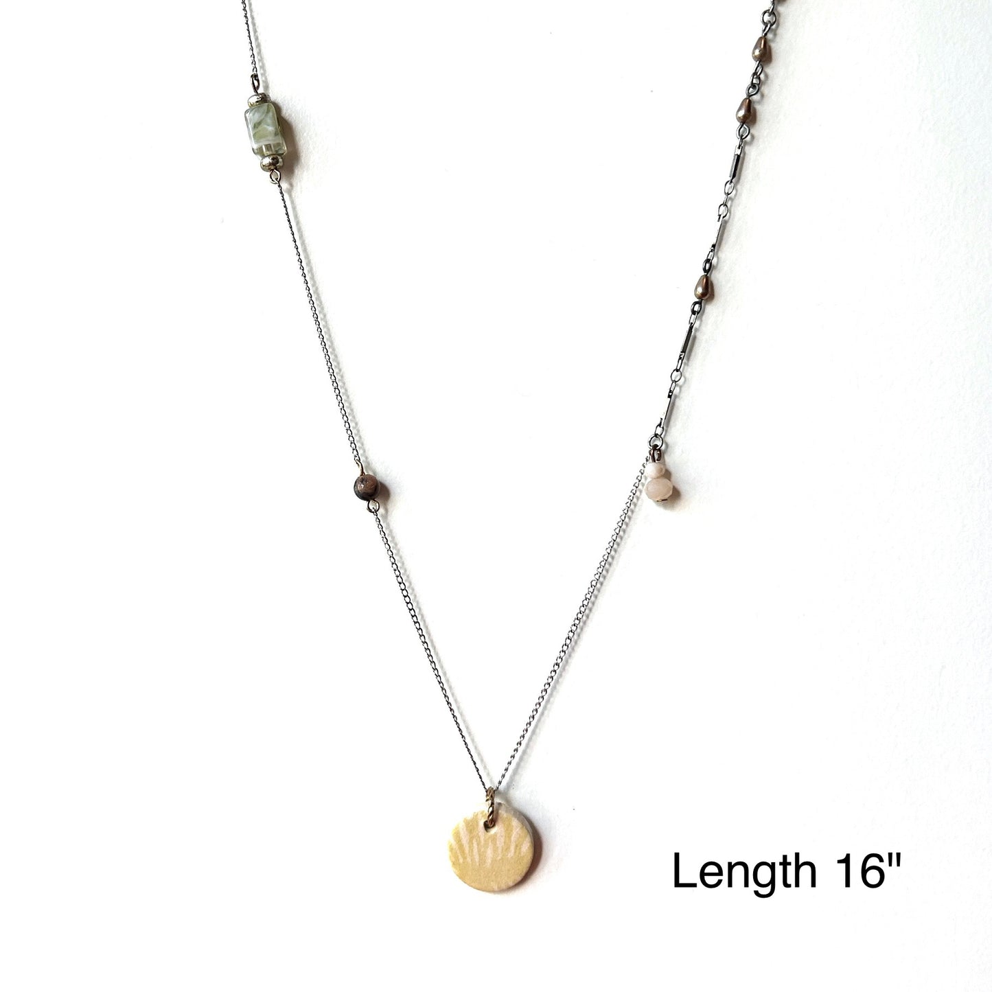 Ceramic Charm Necklace