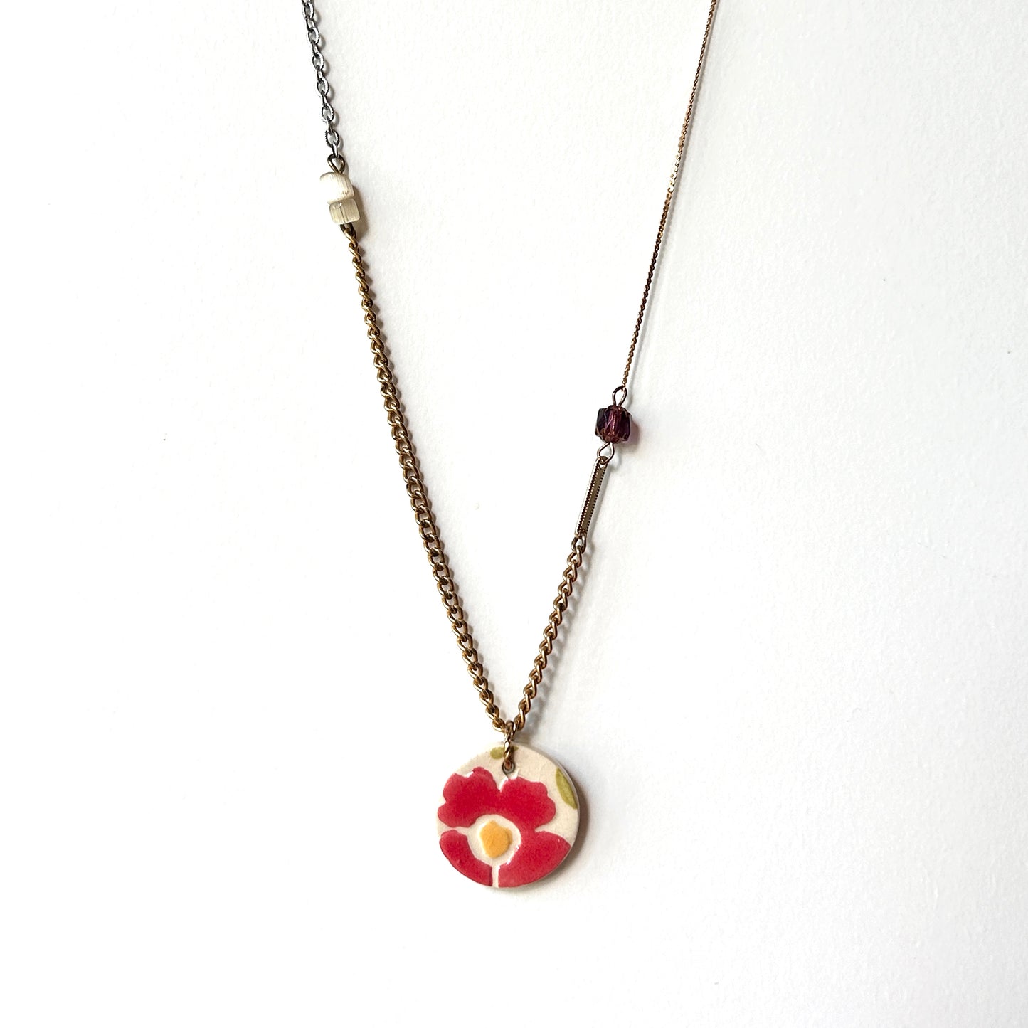 Ceramic Charm Necklace