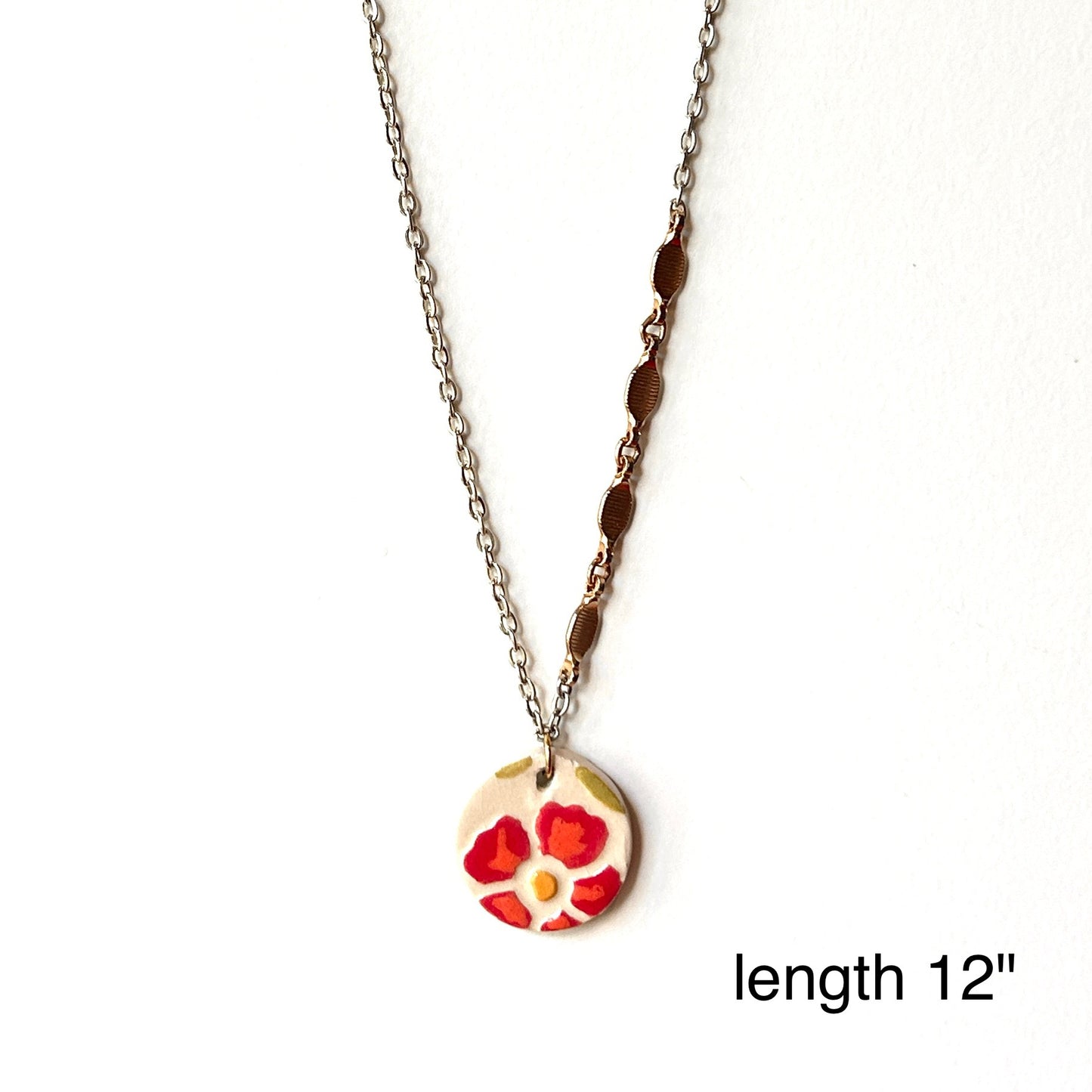 Ceramic Charm Necklace