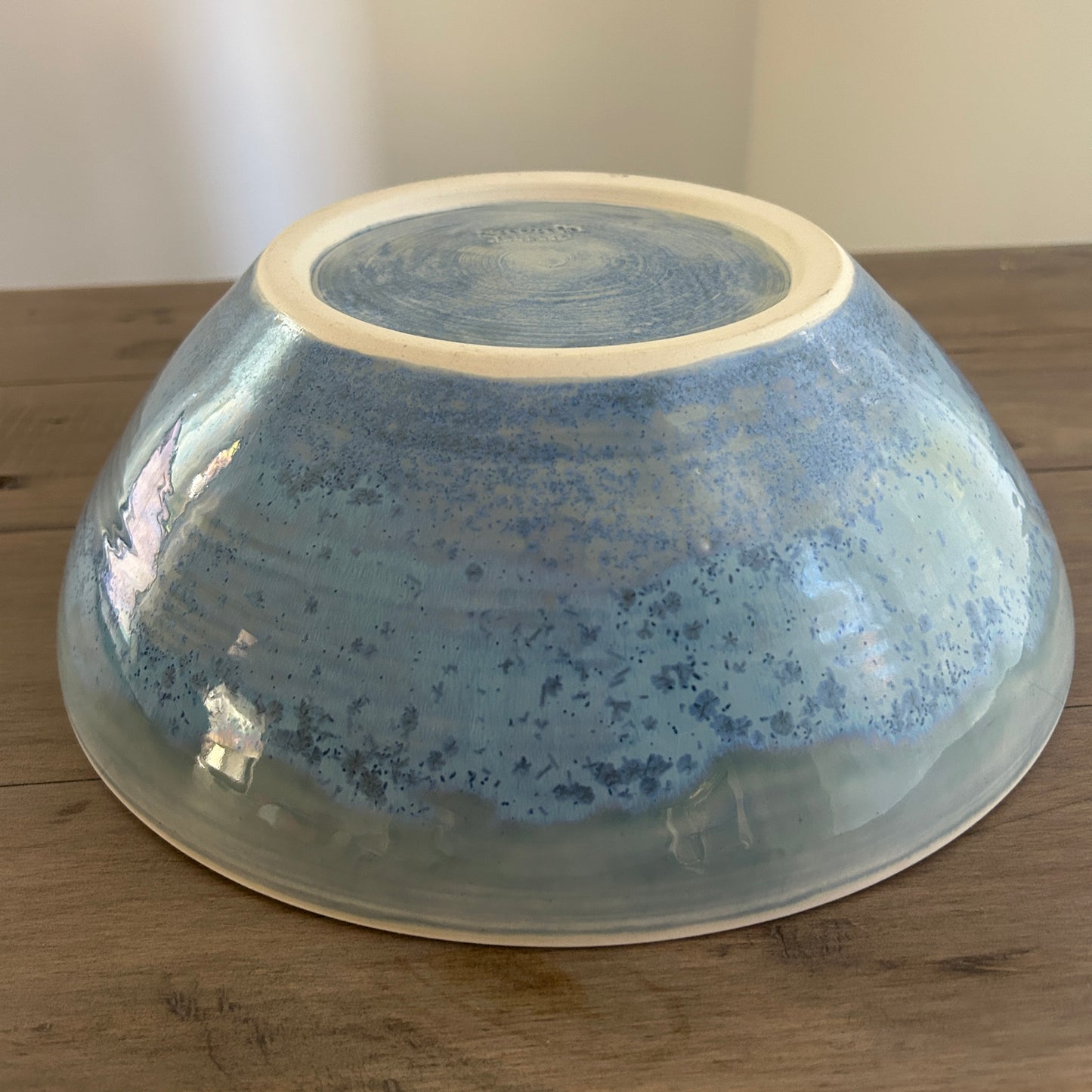 Large Serving Bowl | Denim Blue Crystal