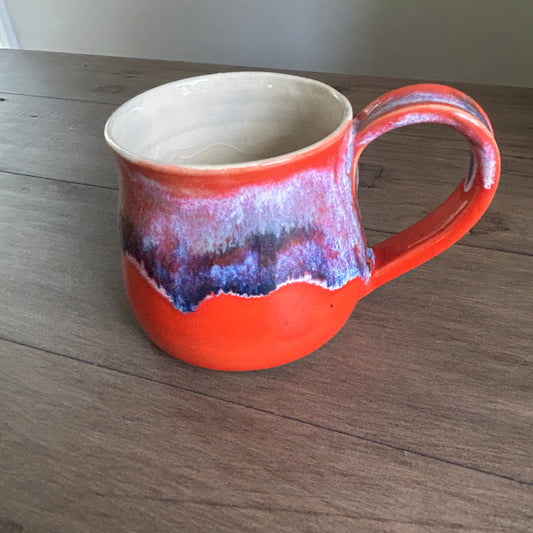 Handle Anything Mugs | Waves Collection - Poppy Red