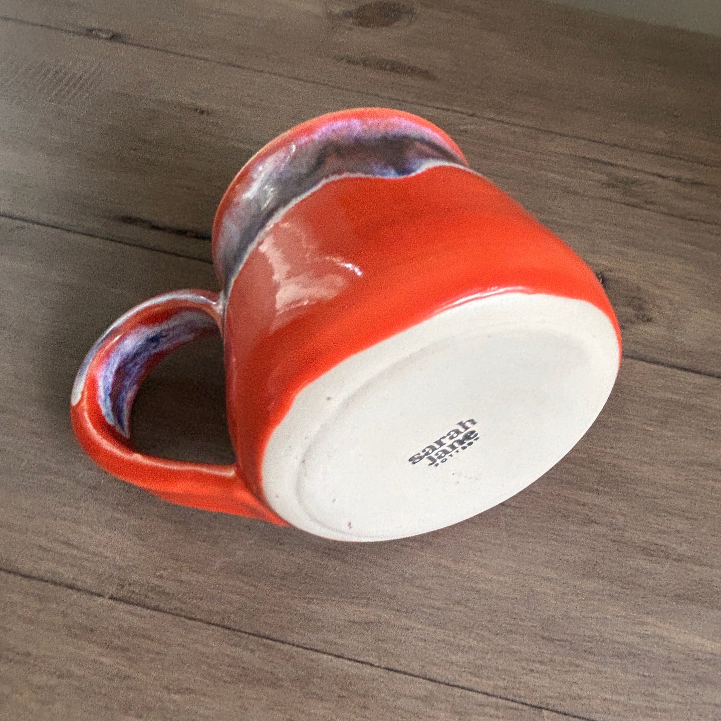 Handle Anything Mugs | Waves Collection - Poppy Red