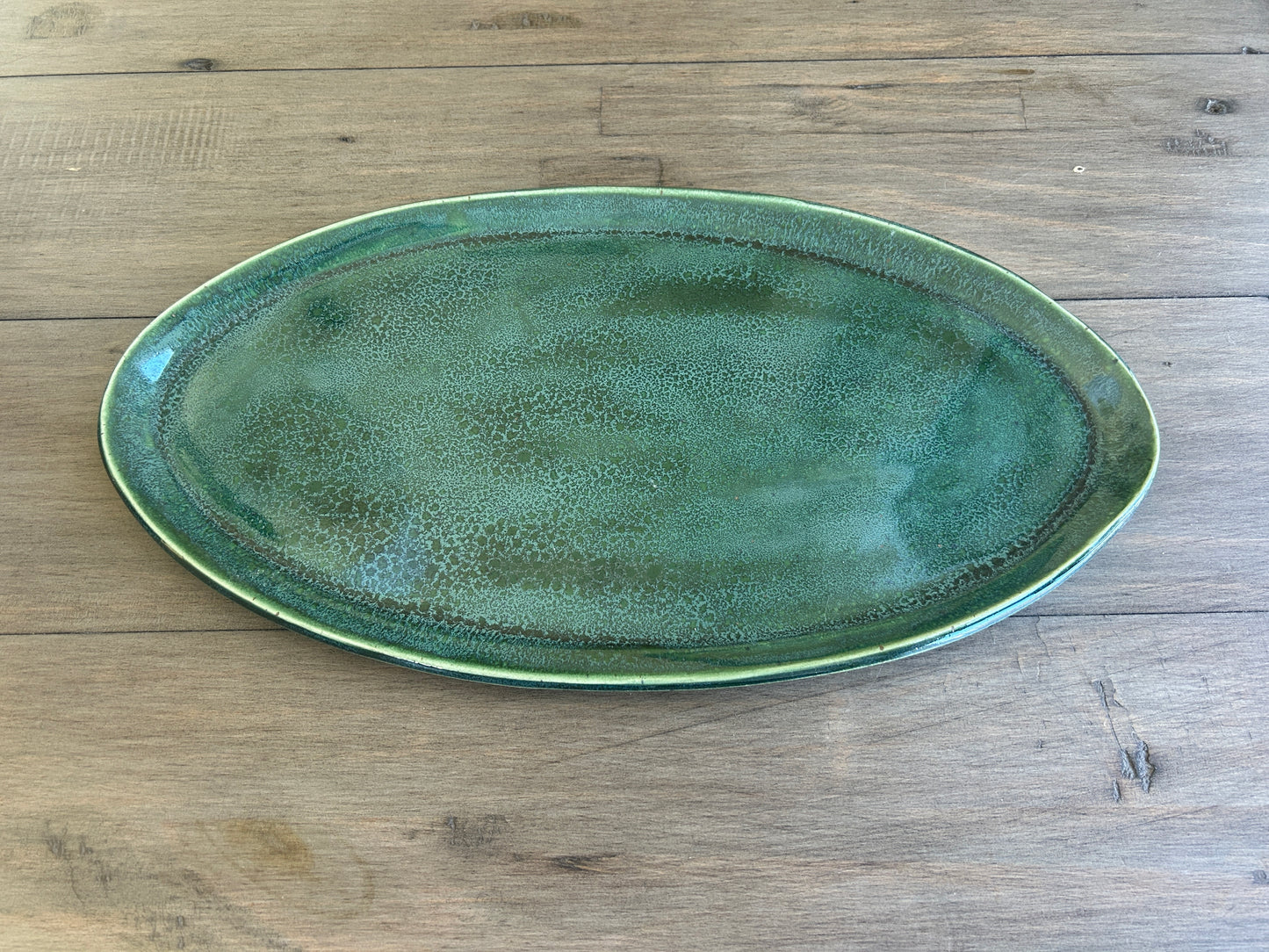 Large Serving Piece - Holiday Green