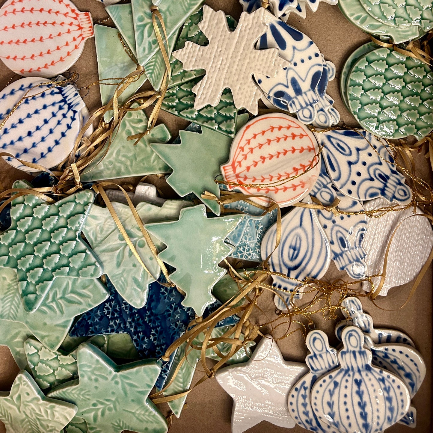 Hand Painted Holiday Ornaments