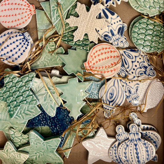 Hand Painted Holiday Ornaments