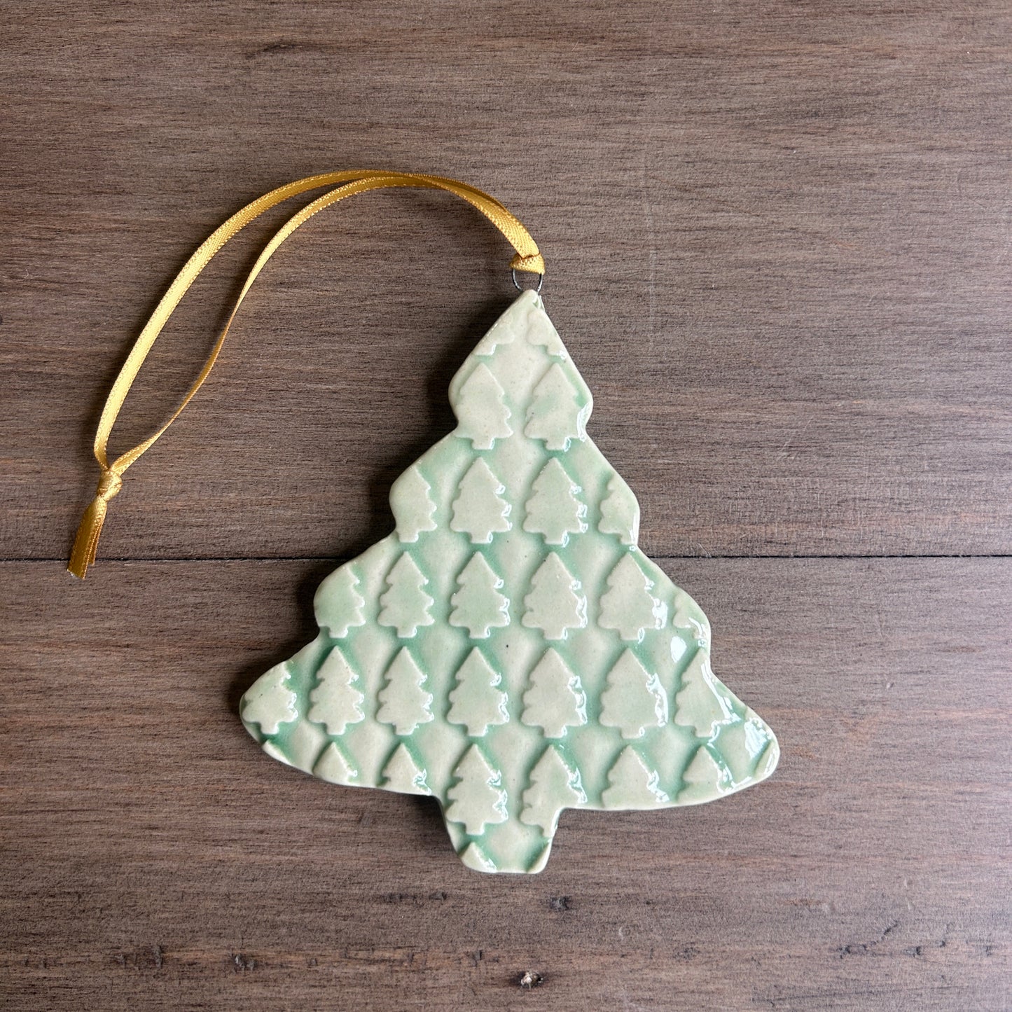 Embossed Holiday Ornaments
