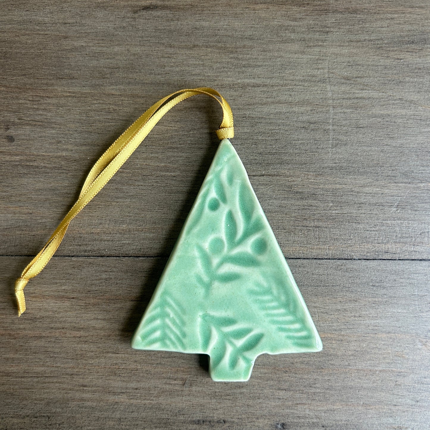 Embossed Holiday Ornaments