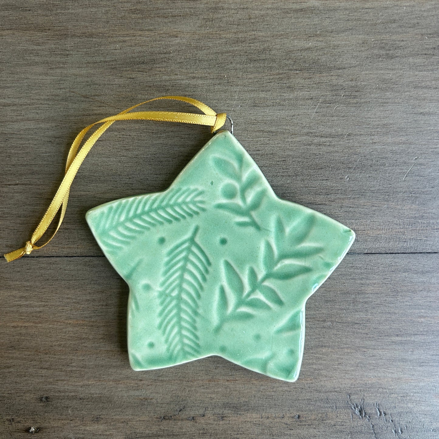 Embossed Holiday Ornaments