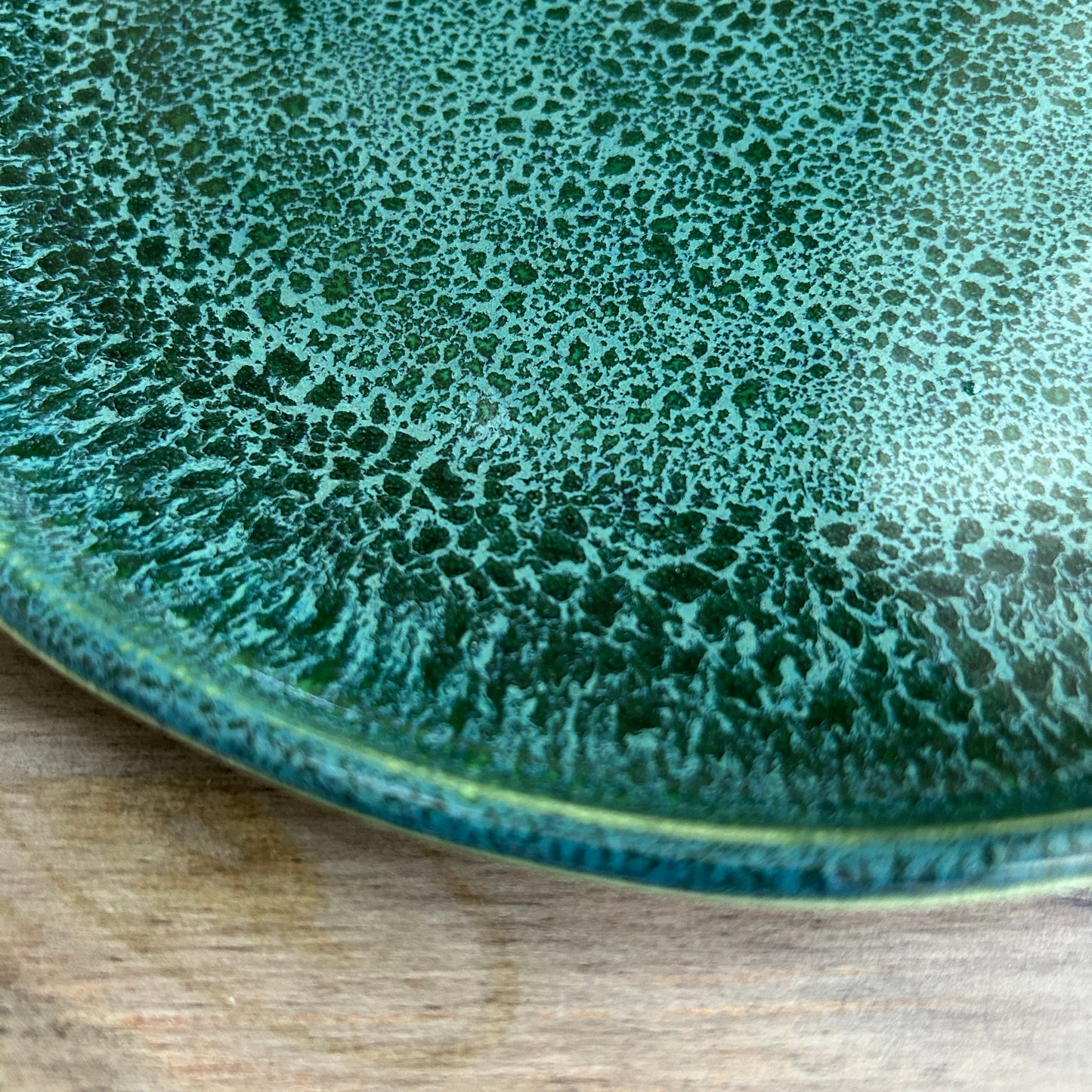 Medium Serving Plate - Holiday Green