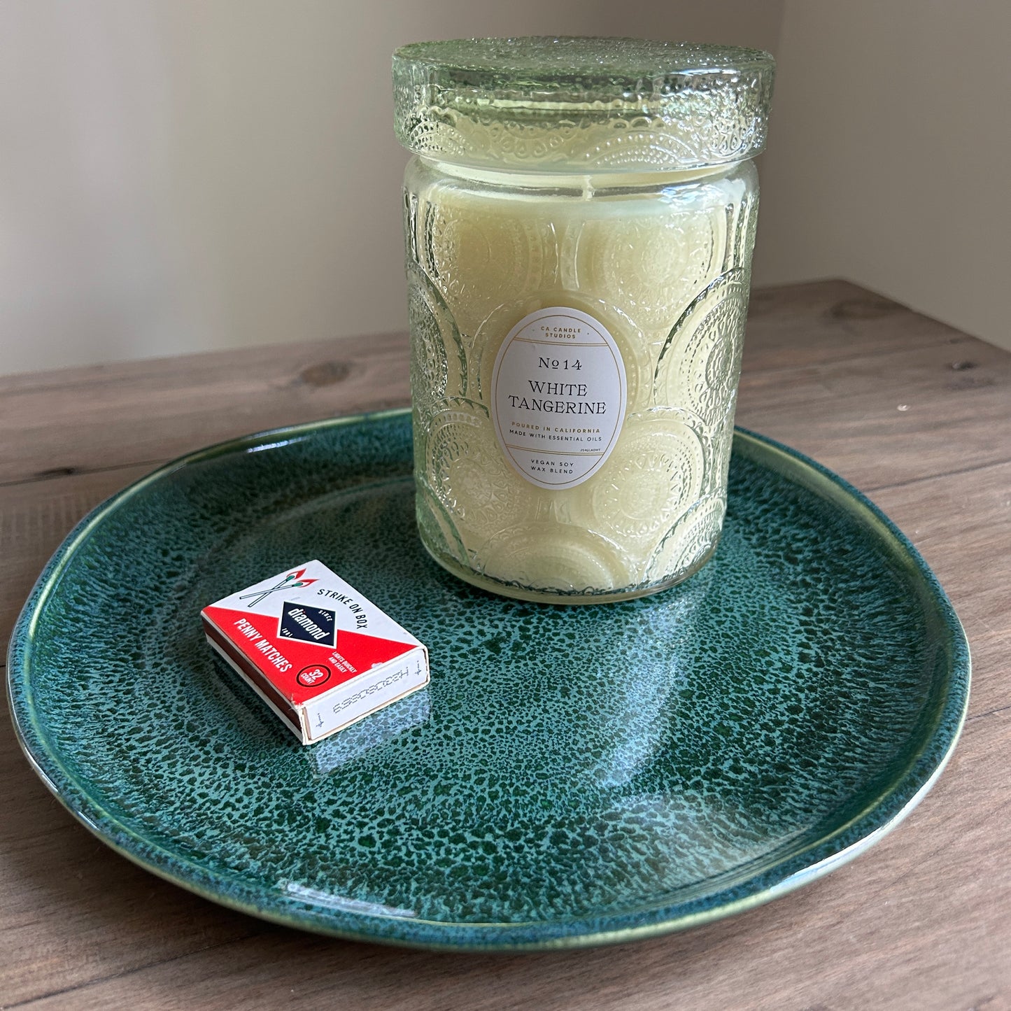 Medium Serving Plate - Holiday Green