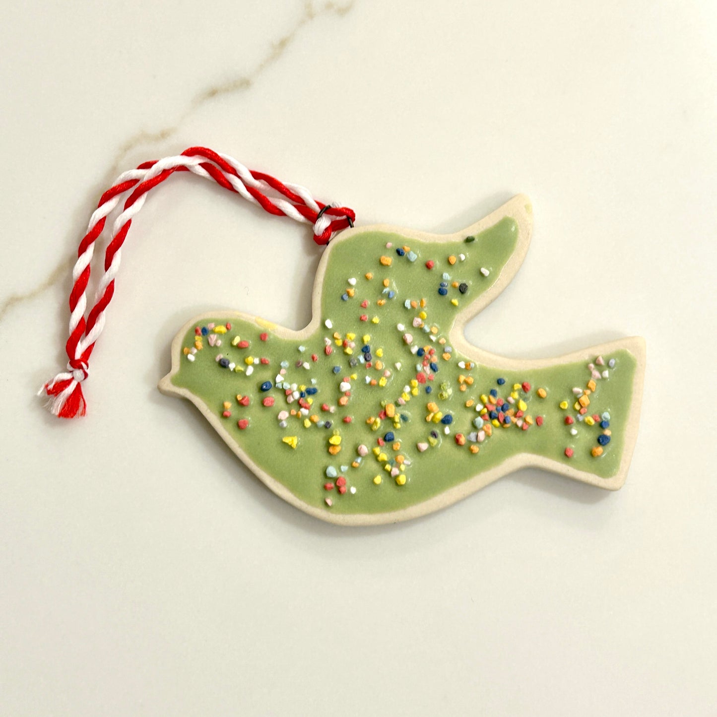 Holiday Cookie Ornaments - Dove