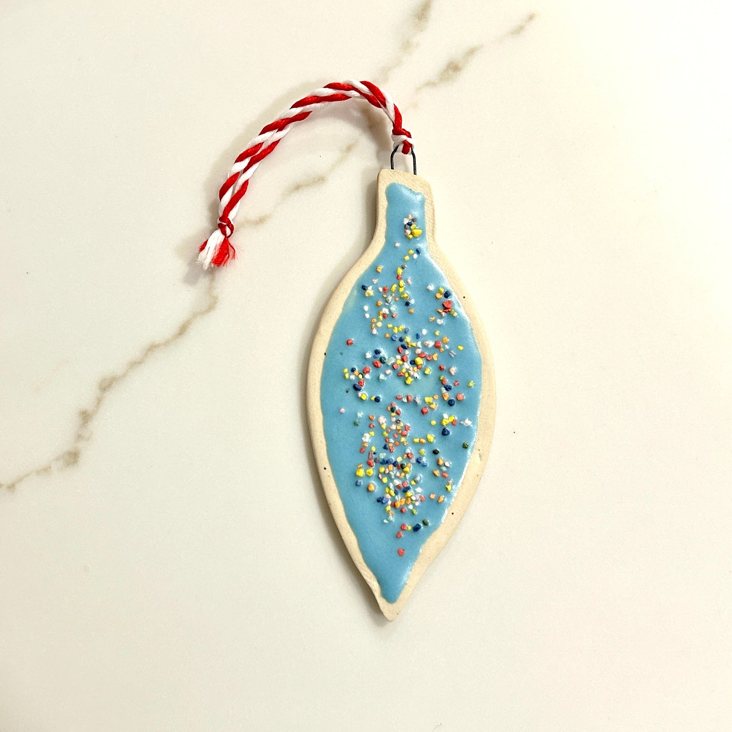 Holiday Cookie Ornaments - Light Bulbs