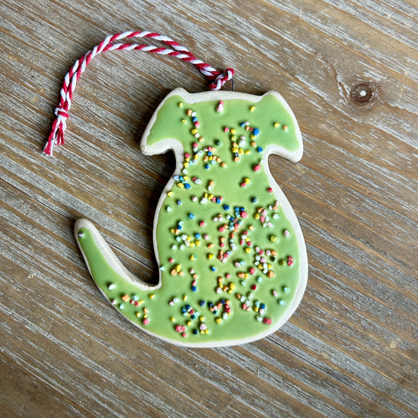 Holiday Cookie Ornaments - Dog