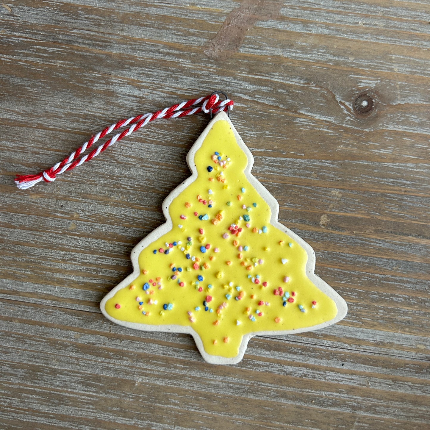 Holiday Cookie Ornaments - Christmas Tree