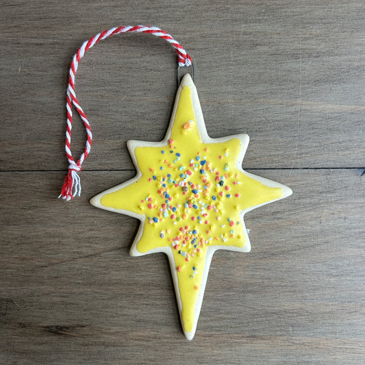 Holiday Cookie Ornaments - Stars