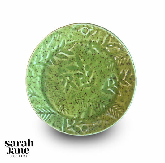 Trinket Dishes - Ivy Green Berries + Leaves Pattern